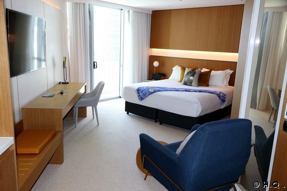 Unser Zimmer im Hotel Riley Cairns Queensland Australien Unser Zimmer im Hotel Riley Cairns Queensland Australien