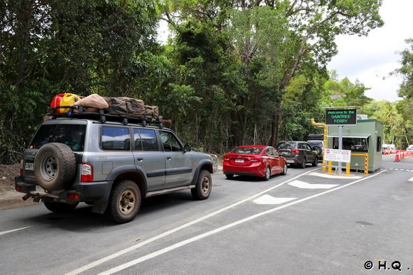 Kassenhuschen an der Daintree River Fhre