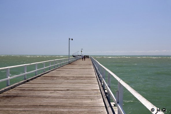 Urangan Pier in Hervey Bay Urangan Pier in Hervey Bay