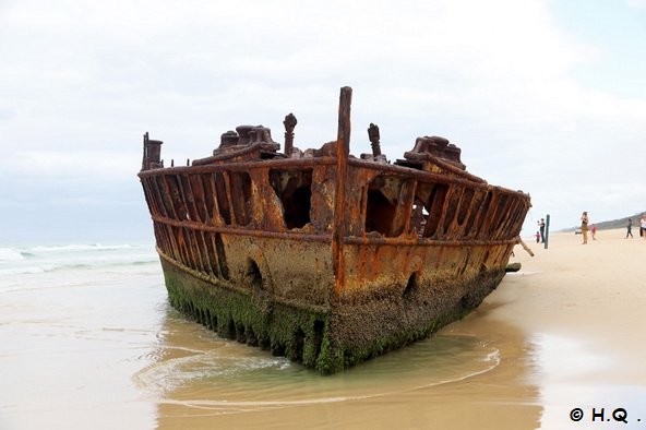 Wrack der S.S, Maheno 75 Mile Beach Fraser Island