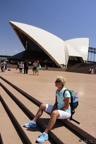 Wla vor der Oper in Sydney