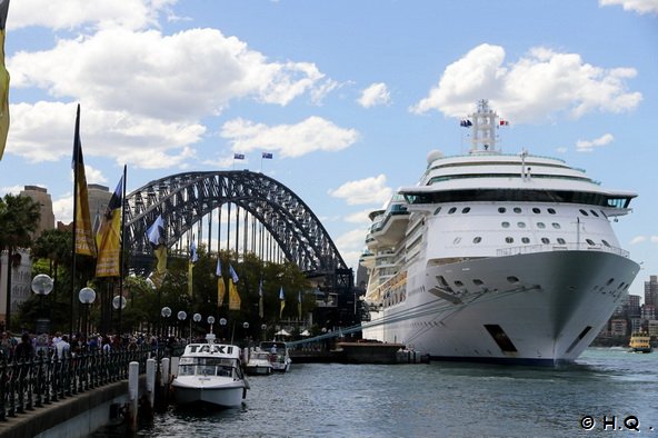 Kreuzfahrt Hafen Sydney