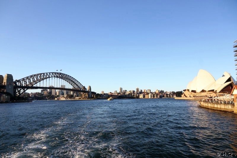 Zurck im Hafen von Sydney