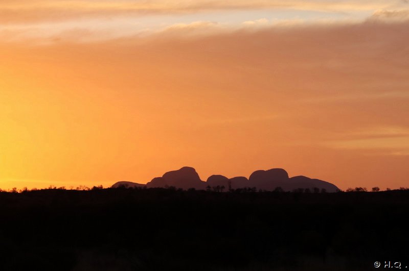 Sonnenuntergang Kata Tjutas