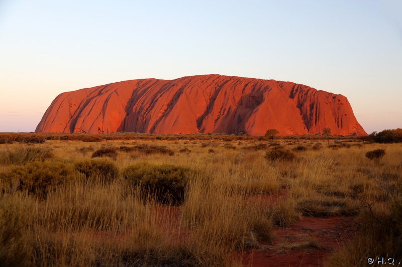 Uluru Sonnenuntergang Ayers Rock