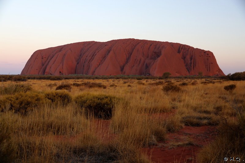 Uluru Sonnenuntergang Ayers Rock