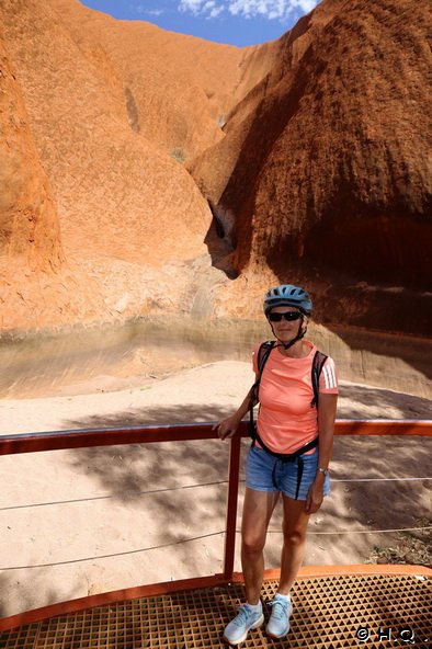 Mutitjulu Wasserloch - Mutitjulu Waterhole,  Kuniya Walk Uluru