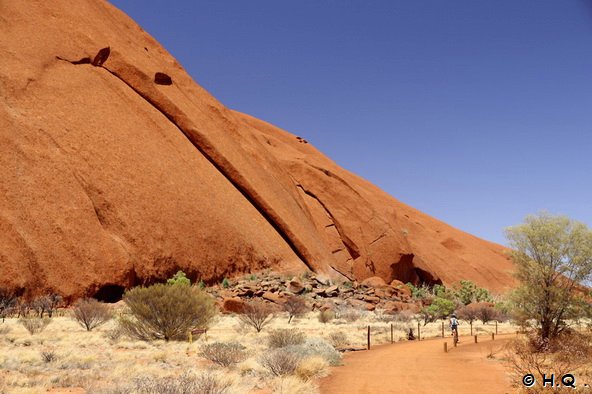 Arch am Uluru - Ayers Rock