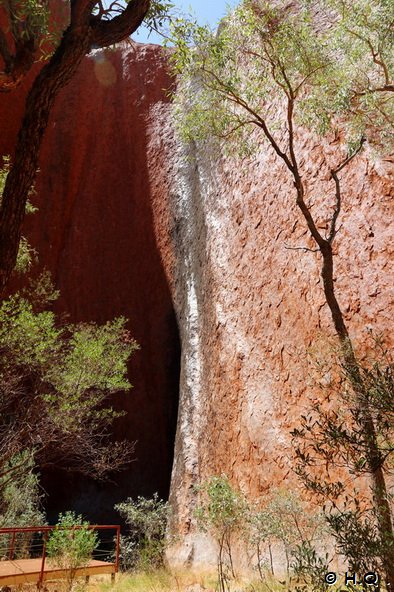 Wasser loch am Mala Walk Uluru