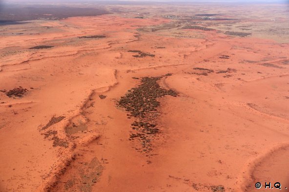 Outback aus dem Hubschrauber