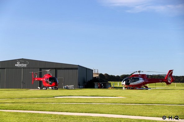 Heliport Great Ocean Road - Hubschrauberrundflug