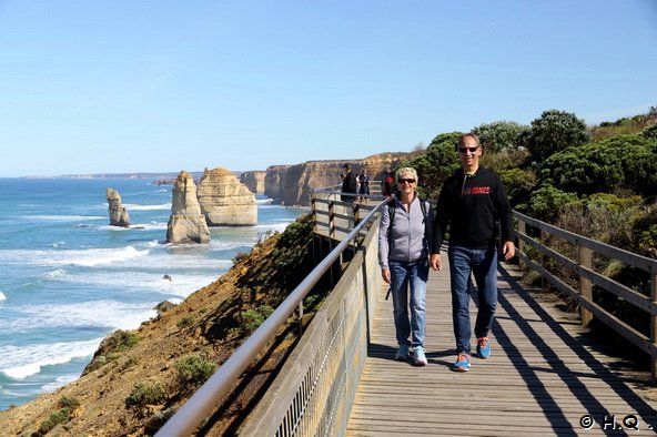 Weg zum Lookout auf die 12 Apostel - Great Ocean Road - Victoria - Australien