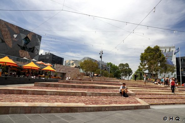 Federation Square - Melbourne - Victoria - Australien