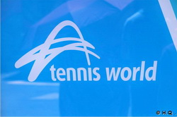 tennis world sign