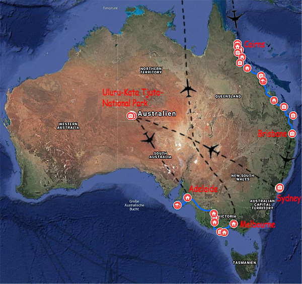 Australien Rundreise 2019