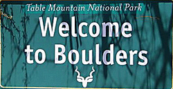 Boulders sign Boulders sign