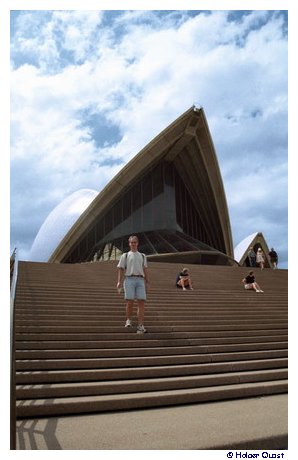 Holger und Sydneys Opera House