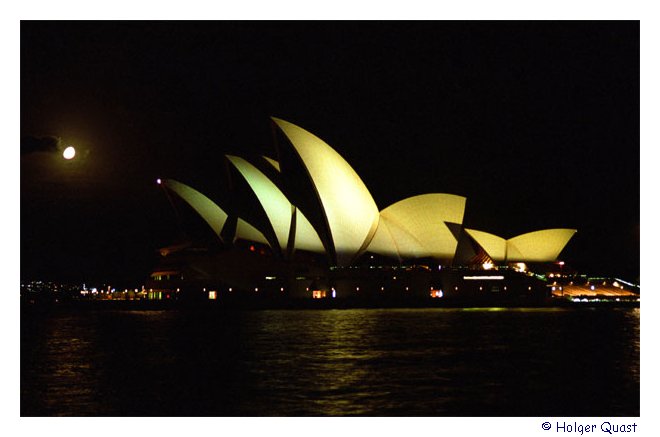 Sydney Opera House At Night
