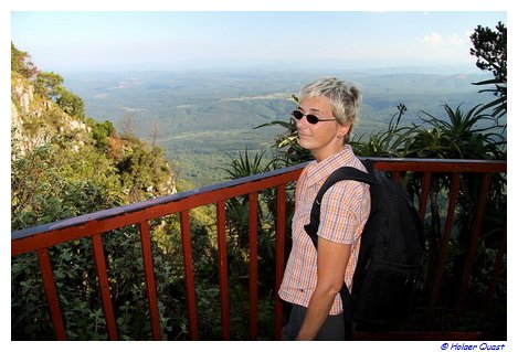 Ela am God's Window - Blyde River Canyon - Panorama Route