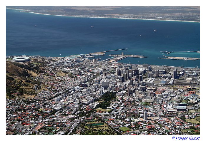 Kapstadt vom Tafelberg Kapstadt vom Tafelberg