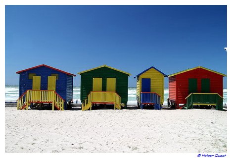 Bunte Strandhäuschen Muizenberg Bunte Strandhäuschen Muizenberg