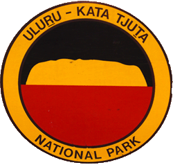 Uluru-Kata Tjuta-National Park Schild