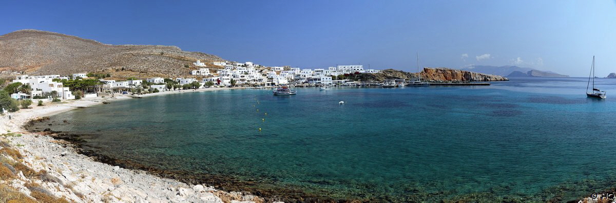 Hafenbucht von Karavostasis auf Folegandros