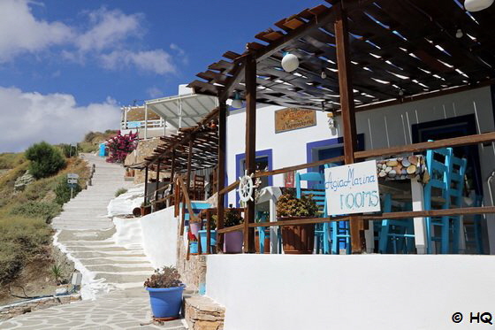 Tavernen am Agkali Beach - Folegandros Tavernen am Agkali Beach - Folegandros