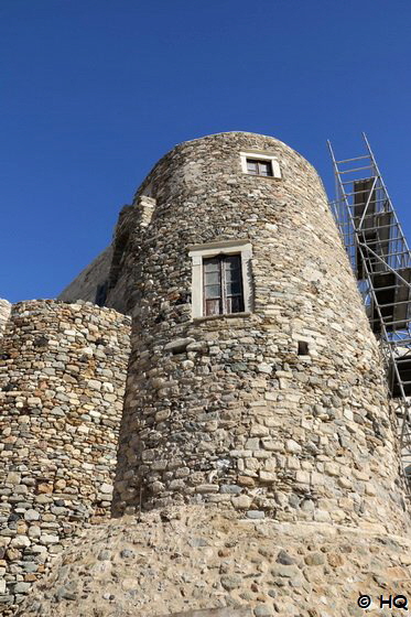 Krispi-Turm am Nordtor zum Kastro-Viertel von Naxos Stadt Krispi-Turm am Nordtor zum Kastro-Viertel von Naxos Stadt