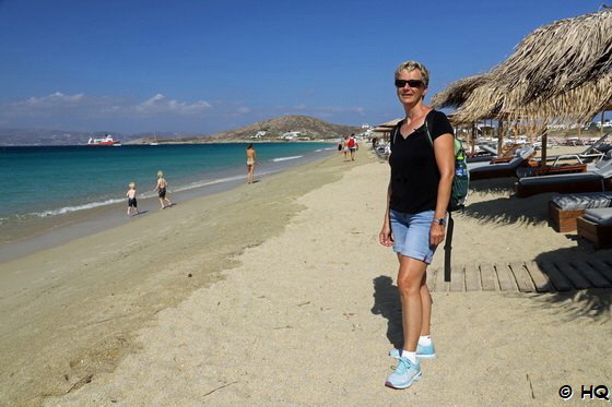 Ela am Agios Prokopios Beach auf Naxos Ela am Agios Prokopios Beach auf Naxos