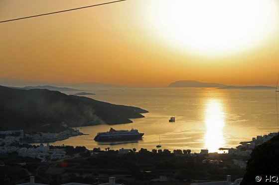 Sonnenuntergang Katapola - Amorgos