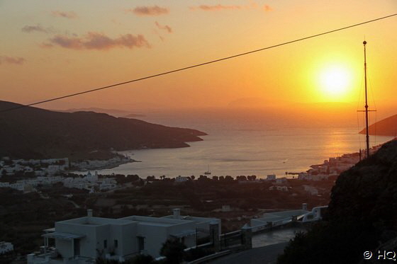 Sonnenuntergang Katapola - Amorgos