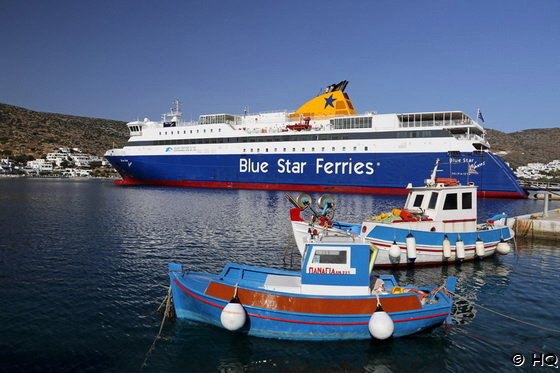 Blue Star Ferry - Katapola - Amorgos