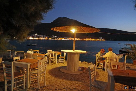 Fischrestaurant Almyriki in Xilokeratidi auf Amorgos