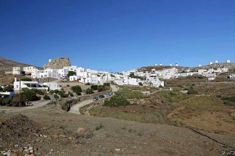Chora und Windmhlenhgel auf Amorgos