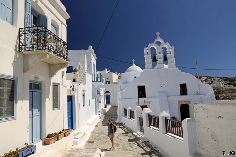 Allerheiligen und St Christodoulos Kirche in der Chora auf Amorgos Allerheiligen und St Christodoulos Kirche in der Chora auf Amorgos