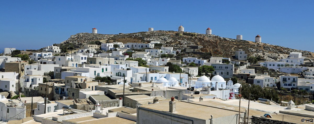 Mhlenhgel oberhalb der Chora von Amorgos