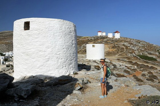 Mhlen oberhalb der Chora von Amorgos