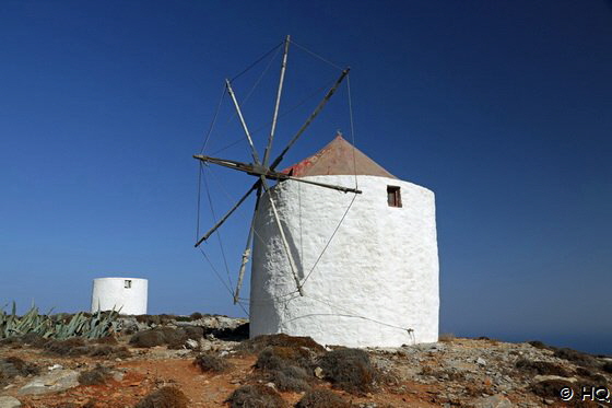 Mühle oberhalb der Chora von Amorgos Mühle oberhalb der Chora von Amorgos