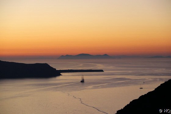 Sonnenuntergang Santorini