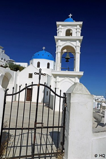 Imerovigli auf Santorini