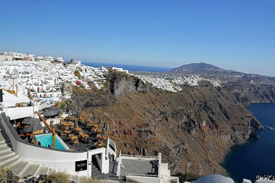 Imerovigli auf Santorini Imerovigli auf Santorini