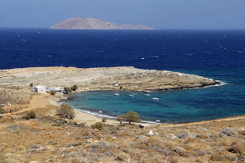 Plati Gialos Badebucht auf Serifos