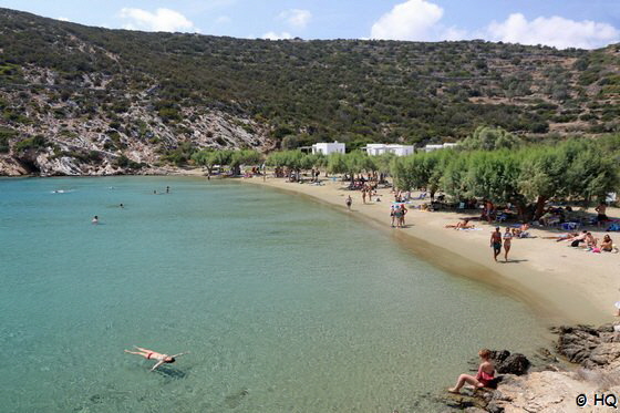 Vlicho Beach in Faros auf Sifnos