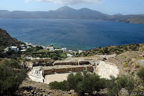 Antike Theater auf Milos Antike Theater auf Milos