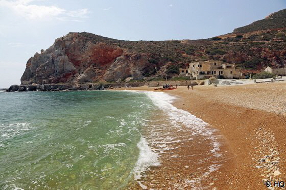 Thiorichia Beach - Schwefelminen Strand - Milos