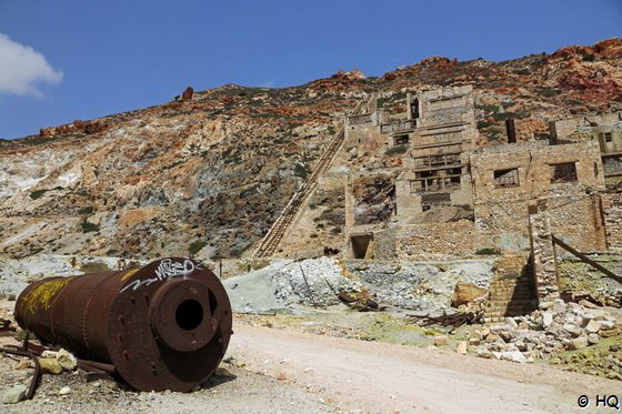 Alte Schwefelmine - Old Sulfur Mine - Milos