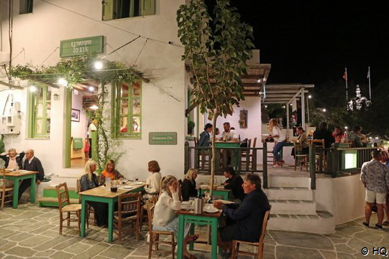 Chick Restaurant in der Chora von Folegandros