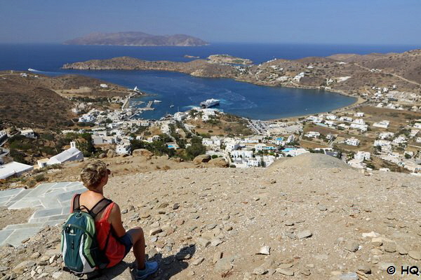 Ela genie�t den Blick