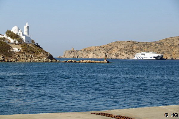 Hafeneinfahrt von Yialos